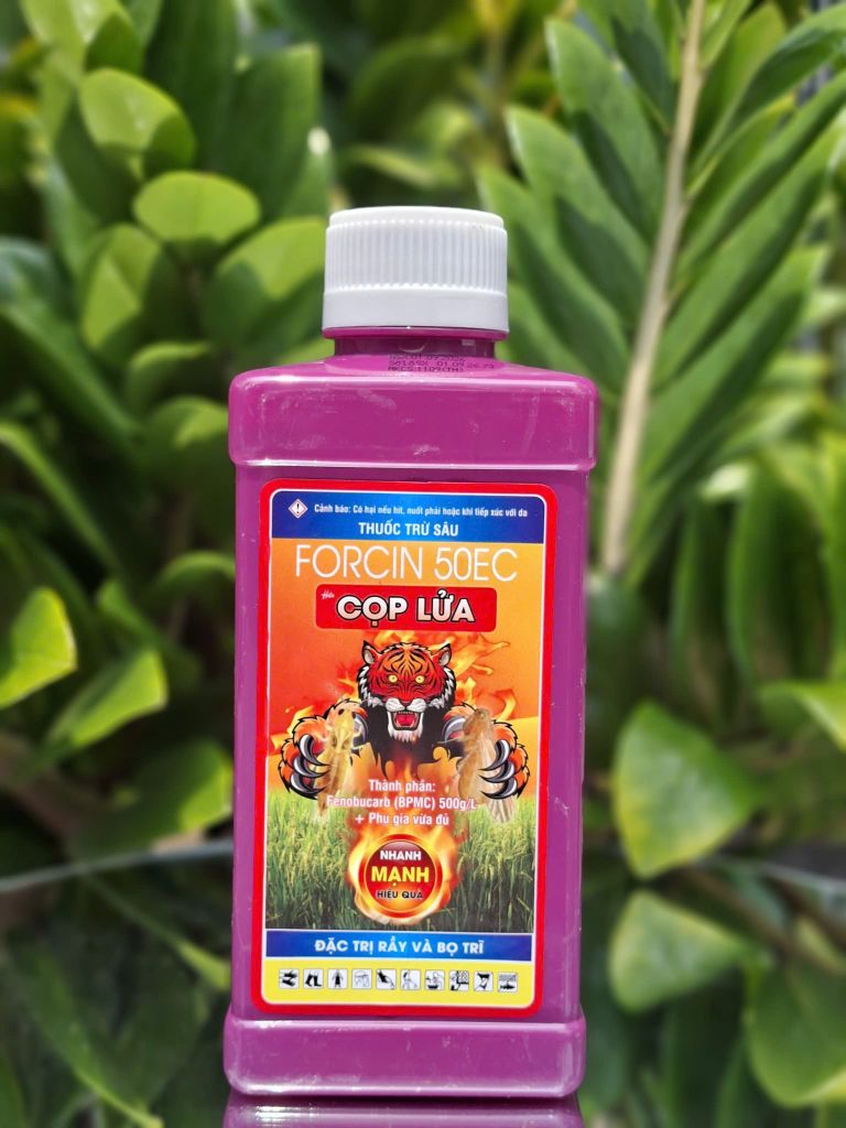 (Chai 450ml) Thuốc trừ sâu FORCIN 50EC Hiệu CỌP LỬA: đặc trị côn trùng chích hút như rầy và bọ trĩ