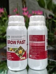 (Chai 500ml) TP GROW FAST: phân bón đa lượng - vi lượng sinh học có chất điều hòa sinh trưởng. Giúp kích trái, mau ra gai, giảm rụng trái, dưỡng trái