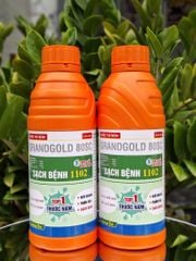 (Chai 500ml) SẠCH BỆNH 1102 - Grandgold 80SC :  đặc trị nấm bệnh, vàng lá, khô vằn, nấm hồng trên sầu riêng
