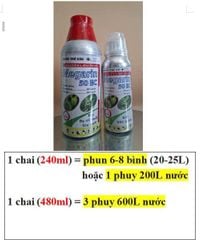 (240ml - 480ml) Thuốc trừ sâu MEGARIN 50EC: Trị rầy thánh giá, Bọ Xít muỗi gây hại sầu riêng, bọ xít muỗi gây hại điều/ ca cao, Sâu Xanh đậu tương