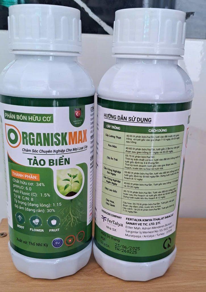(COMBO) Giải pháp chống sốc nhiệt cho sầu riêng 1 TẢO BIỂN + 2 NEWBRA + 2 CABO THÁI + 2 COMBI, giúp xanh dày lá, tăng sức chóng chịu khô hạn, hạn chế cháy lá, tăng đậu trái, hạn chế rụng trái