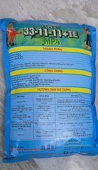 Expert 33-11-11 + TE (1kg) : Kích ra chồi, bung đọt mạnh, phát đọt, mập chồi - Đẻ nhánh, xanh lá, bung tược và kích ra rễ mạnh