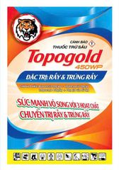 (100gam) TOPOGOLD 450WP: trừ rầy xanh, rầy phấn trắng rầy chổng cánh và bọ xít muỗi - diệt rầy và gây ung trứng