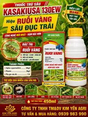 Thuốc trị ruồi vàng, ruồi đục quả, sâu đục trái cây vú sữa, ruồi vàng xoài, ruồi vàng mận, táo, ruồi vàng hại mướp, ớt, khổ qua, bầu bí, dưa leo