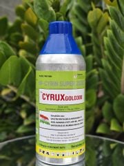 (500ml & 1L) Cyrux Gold 300Ec 1 lít, Np-Cyrin Super 250Ec 1L: trừ Sâu đầu đen hại dừa, sâu cuốn lá lúa, sâu xanh hại đậu tương, rệp sáp cà phê