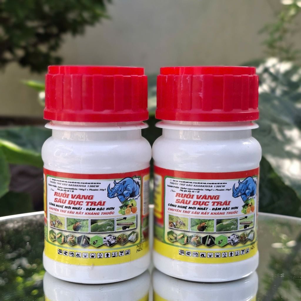 Thuốc trị ruồi vàng, ruồi đục quả, sâu đục trái cây vú sữa, ruồi vàng xoài, ruồi vàng mận, táo, ruồi vàng hại mướp, ớt, khổ qua, bầu bí, dưa leo