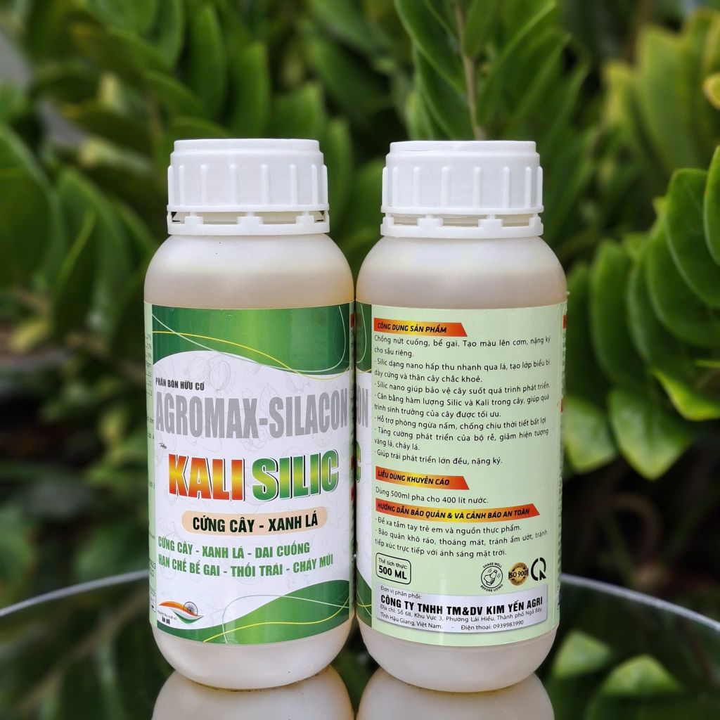 Bộ đôi KAMASU + KALI SILIC giúp sầu riêng lên cơm, vàng đều, không bị bộp, com béo ngọt, chống sượng nước và nhão cơm
