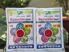 Thuốc trừ bệnh Razocide 720WP Sương mai, vàng lá, thán thư, rỉ sắt, rong rêu, sẹo trái, xì mủ - 100g
