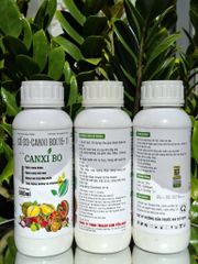 (Chai 500ml) Phân bón lá trung vi lượng CANXI BO: ngăn rụng bông, ngăn rụng trái non, nâng cao tỉ lệ thụ phấn, tăng lượng đường và vitamin thiết yếu