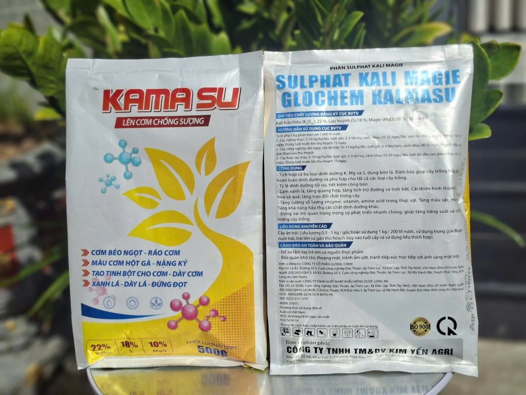 Bộ đôi KAMASU + KALI SILIC giúp sầu riêng lên cơm, vàng đều, không bị bộp, com béo ngọt, chống sượng nước và nhão cơm