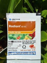 Thuốc trừ sâu RADIANT 60SC (15ml) – Thuốc trừ sâu sinh học, trị bọ trĩ, sâu đục quả & sâu tơ rau màu