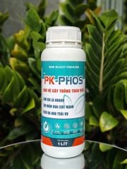 (Chai 1 Lít) Phân bón hỗn hợp PK AGAMA-PHOS [Hiệu PK PHOS]: bảo vệ cây trồng toàn diện, làm già lá nhanh, tạo mầm hoa cực mạnh, kích ra hoa trái vụ