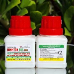 (Chai 30ml) Thuốc trừ sâu BINHTOX 3.8EC GOLD. Chuyên trừ: nhện đỏ, sâu đục quả, bọ trĩ, rầy hại bông, sâu cuốn lá, nhện gié... an toàn, hiệu quả, thân thiện mội trường