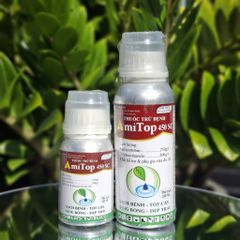 (Chai 100ml-240ml) Thuốc trừ bệnh Amitop 450SC (nhập khẩu Ấn độ) trừ bệnh đốm lá, sương mai, thán thư, thối trái trên rau màu, khổ qua, bầu bí dưa chuột, dưa leo, phóng đọt, mập đọt, không nóng