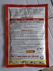 (Gói 100g) Thuốc trừ sâu LEDAN 95SP, Cartap Hydrochloride 95% - Hiệu LEDAN THÁI (bột màu xanh, siêu mịn): đặc trị sâu đục thân, rầy xanh sầu riêng, sâu đục thân, ruồi, bọ trĩ, bọ cánh cứng