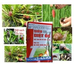 Thuốc trừ ốc bưu vàng, ốc sên, ốc ma, ốc hương - hiệu SIÊU DIỆT ỐC, NP SNAILIDCIDE 700WP, thuốc rãi diệt ốc bưu vàng - Ốc Mồi 18gr 800gam diệt ốc bưu vàng, diệt ốc sên, diệt cả ốc nhỏ và ốc lớn