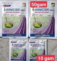 Thuốc trừ sâu ARMCIDE 50WG [Summit Agro] - Gói 10gam-Emamectin benzoate 10%w/w+ Lufenuron 40%w/w-diệt sâu khoang