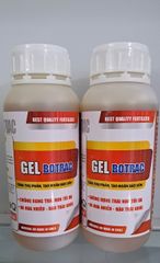 Gel Botract 500ml - công dụng như Bortrac hợp trí : hàm lượng bo cao 100.000 ppm: gia tăng thụ phấn, tạo noãn bào sớm, chống rụng trái non, ra hoa nhiều, đậu trái khỏe