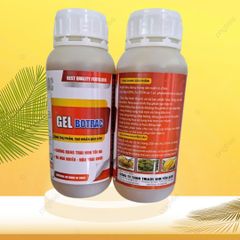 Gel Botract 500ml - công dụng như Bortrac hợp trí : hàm lượng bo cao 100.000 ppm: gia tăng thụ phấn, tạo noãn bào sớm, chống rụng trái non, ra hoa nhiều, đậu trái khỏe