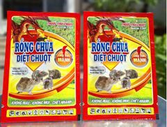 (20gam) HICATE 0.25WP, hiệu Rồng Chúa Diệt chuột Naka - Bromadiolone 0.25%: Dẫn dụ kích thích chuột ăn bã mồi, chuột chết nhanh