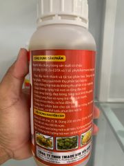 Gel Botract 500ml - công dụng như Bortrac hợp trí : hàm lượng bo cao 100.000 ppm: gia tăng thụ phấn, tạo noãn bào sớm, chống rụng trái non, ra hoa nhiều, đậu trái khỏe