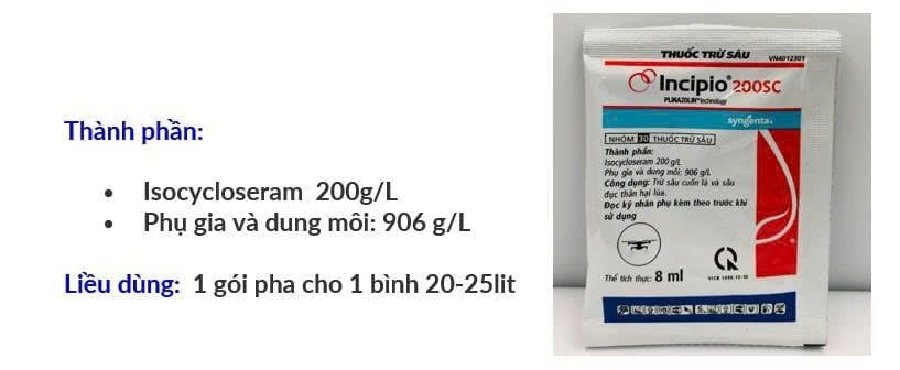(Chuyên LÚA) Trừ sâu cuốn lá lúa, sâu đục thân, muỗi hành (sâu năn), nhện gié gây hại ruộng lúa