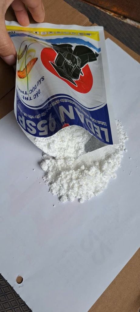 (Gói 100g) Ledan 95SP, Cartap Nhật, Cartap Hydrochloride 95%: đặc trị sâu đục thân, rầy xanh sầu riêng, sâu đục thân, ruồi, bọ trĩ, bọ cánh cứng