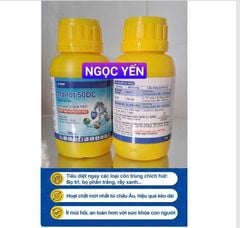 Thuốc trừ sâu Mallot 50DC 100ml: đặc trị các loại côn trùng chích hút như rệp sáp, bọ trĩ, bọ phấn trắng