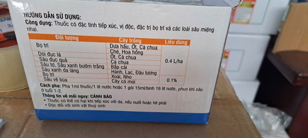 Thuốc trừ sâu RADIANT 60SC (15ml) – Thuốc trừ sâu sinh học, trị bọ trĩ, sâu đục quả & sâu tơ rau màu