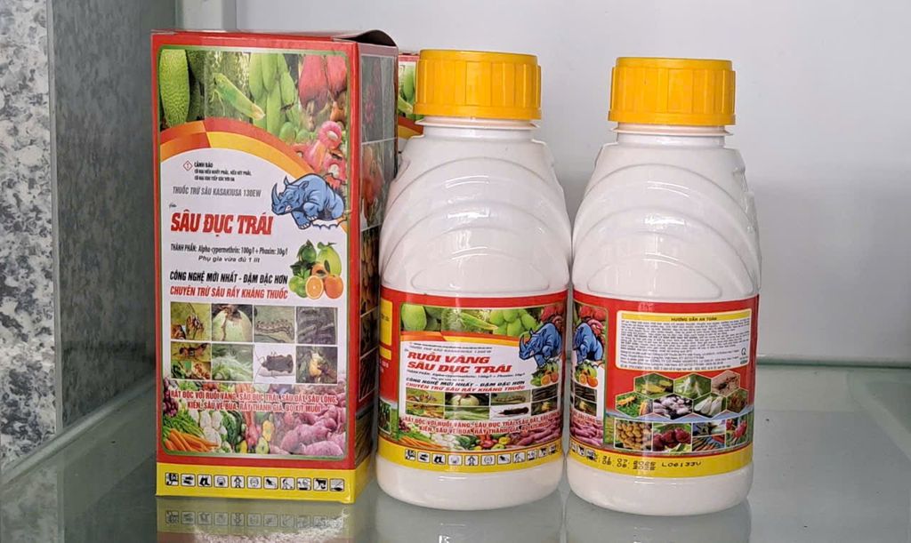 Thuốc trị ruồi vàng, ruồi đục quả, sâu đục trái cây vú sữa, ruồi vàng xoài, ruồi vàng mận, táo, ruồi vàng hại mướp, ớt, khổ qua, bầu bí, dưa leo