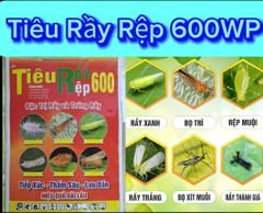 Tiêu rầy rệp 25gam và 80gam, Chavez 600wp: trừ Rầy xanh, rầy nhảy, rầy phấn, rầy nâu, Rệp sáp, bọ trĩ, Bọ Xít - Diệt Trứng Và Côn Trùng Chích Hút