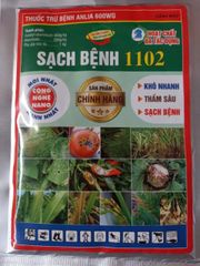 Combo trị nấm bệnh, thán thư, sương mai, đốm lá, thối thân: GRONIL 75WP 50GR + Sạch bệnh 1102 50GR App