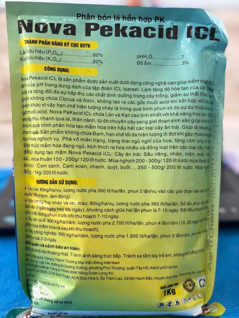 Tạo mầm sầu riêng mùa thuận lần 1, lần 2, lần 3: kích thích mầm ra đồng đều, mầm khỏe, ra hoa theo ý muốn