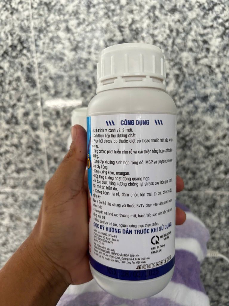 Tảo Biển Đỏ : cây chống chọi thời tiết khắc nghiệt, Giảm stress, Chống rụng hoa, Rụng trái, Tăng đề kháng - Ngăn ngừa sương muối
