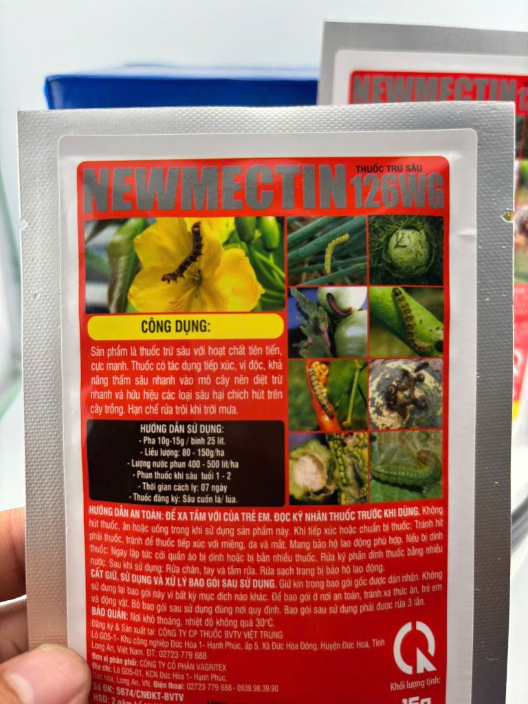 Bộ đôi trừ bọ trĩ mai - Trừ bọ trĩ, rệp sáp, sâu ăn lá và sâu ăn bông trên cây mai