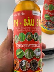 TH SÂu 512 (400ml) Phòng trừ, diệt sâu đục thân lúa, bọ trĩ, bọ xít hôi/ bọ hút chích bông lúa, rầy phấn trắng, muỗi hành hại lúa