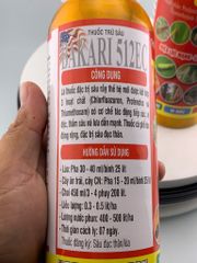 TH SÂu 512 (400ml) Phòng trừ, diệt sâu đục thân lúa, bọ trĩ, bọ xít hôi/ bọ hút chích bông lúa, rầy phấn trắng, muỗi hành hại lúa