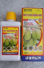 Combo thuốc phòng trừ thối trái sầu riêng, không nóng trái, thuốc không bám trái