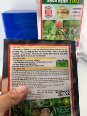 Thuốc trừ bệnh thối ngó cây sen, thối lá và thối rễ sen: Fugi max 25g và Sạch bệnh 1102 50g VÀ Poner 10gam