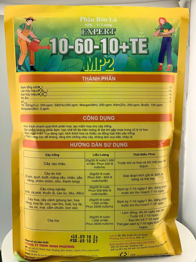 Bộ Tạo Mầm Sầu Riêng Nghịch Vụ 2025, Siêu Lân Đỏ 1L, Gói 10-60-10 1kg & Gói Lân 86 1kg Nova