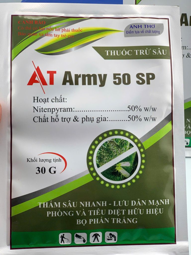 Combo quét sạch rầy xanh, bọ trĩ, rầy nhớt, rầy mềm, rầy phấn trắng, sâu xanh, sâu ăn đọt trên cây dưa leo, dưa hấu, khổ qua,ớt cùng combo sản phẩm AT Army+Tiêu rầy rệp+ Siêu sâu 1102