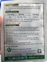 Combo quét sạch rầy xanh, bọ trĩ, rầy nhớt, rầy mềm, rầy phấn trắng, sâu xanh, sâu ăn đọt trên cây dưa leo, dưa hấu, khổ qua,ớt cùng combo sản phẩm AT Army+Tiêu rầy rệp+ Siêu sâu 1102