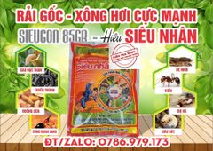 Rải gốc Siêu Nhân (1kg) - Trừ sâu đục thân lúa, rải trừ rệp sáp rễ, tuyến trùng, sâu đất, bọ dừa, đuông dừa, muỗi hành