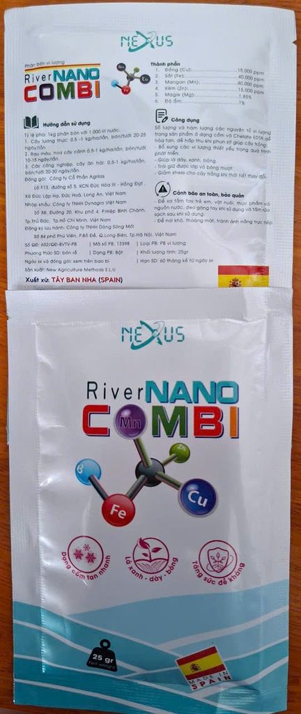 Bộ già lá nhanh Hexavill 1l + 07-05-46+TE 1kg + gói 7-5-46 1kg + 2 gói combi ức chế đọt non không gây cháy lá sầu riêng