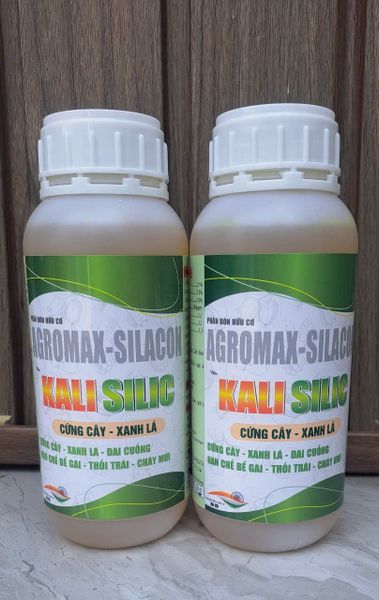(Phân bón hữu cơ) Kali silic 500ml - sầu riêng nhanh vô cơm nhanh - Cứng cây-xanh lá- dai cuống-hạn chế bể gai-thối trái-cháy múi