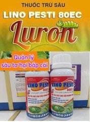 (240ml) Thuốc  trừ sâu Lino pesti 80EC 240ml:  diệt trừ sâu kháng thuốc, đặc trị sâu tơ trên bắp cải, sâu cuốn lá, sâu đục thân, sâu xanh da láng...