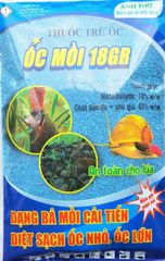 (Metaldehyde 18%w/w) Thuốc trừ ốc hiệu ỐC MỒI 18gr dạng bã mồi cải tiến, diệt sạch ốc nhỏ, ốc lớn