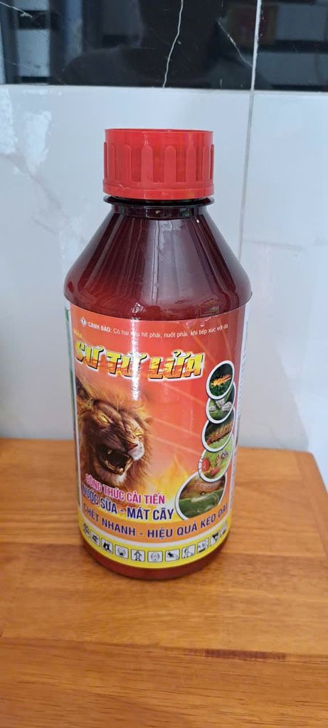 (Chuyên ruồi vàng) Thuốc trừ sâu KTEDO 85EC - Sư Tử Lửa: nước sữa, mát cây, trị ruồi vàng, ruồi đục quả, sâu đục trái, sâu lông, bọ trĩ, sâu ăn lá