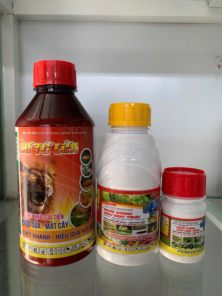 Thuốc trị ruồi vàng, ruồi đục quả, sâu đục trái cây vú sữa, ruồi vàng xoài, ruồi vàng mận, táo, ruồi vàng hại mướp, ớt, khổ qua, bầu bí, dưa leo