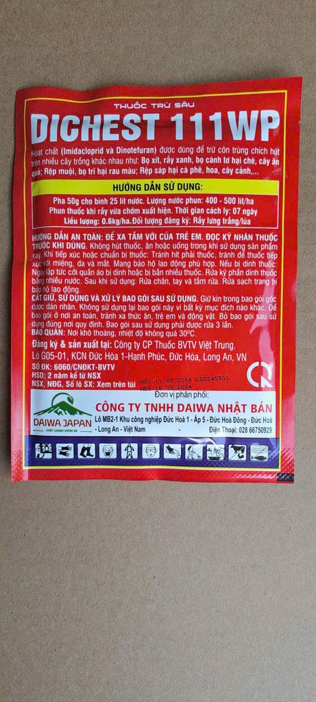 Quản lý rầy phấn trắng và rệp sáp trên hoa cúc - Gói AT ARMY 50 SP chứa Nitenpyram 50%